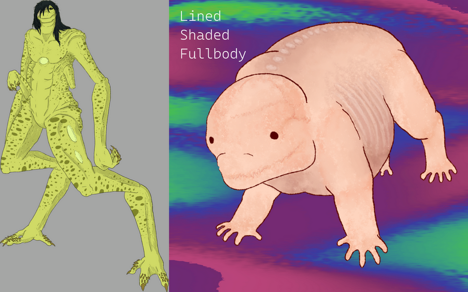 Lined & Shaded Fullbody